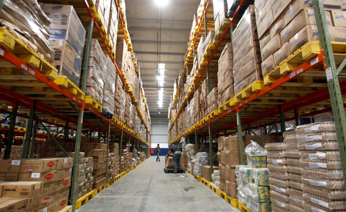 A full warehouse