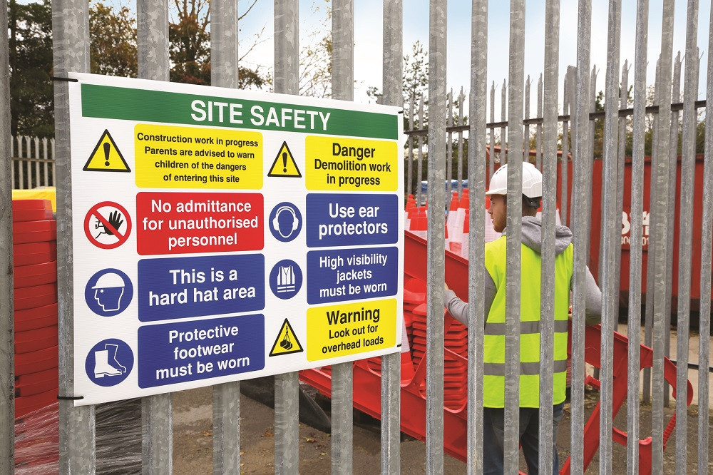 Safety Signs For The Construction Sites