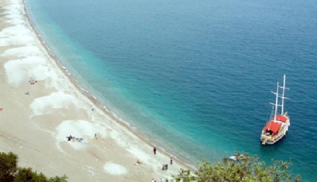 Cirali Beach in Turkey