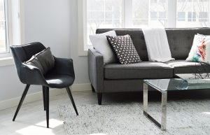 home staging in a living room