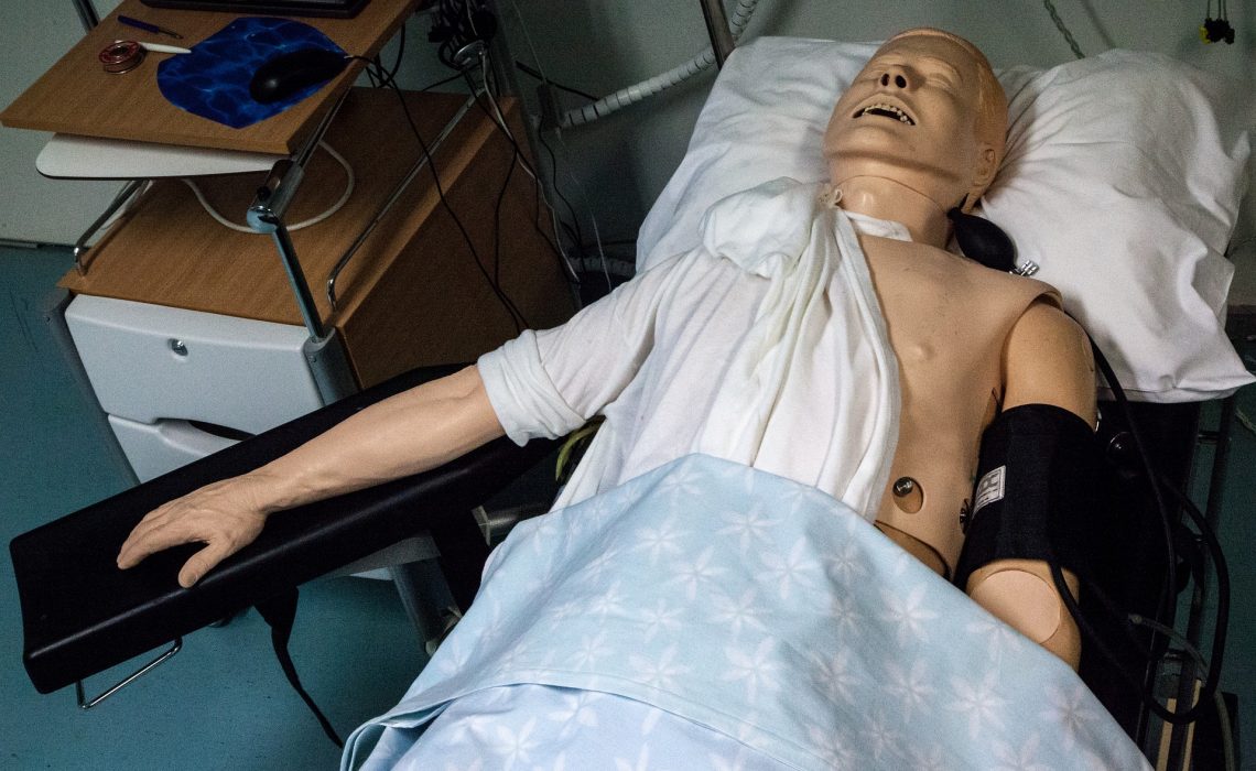 how to ace nursing school - practice doll