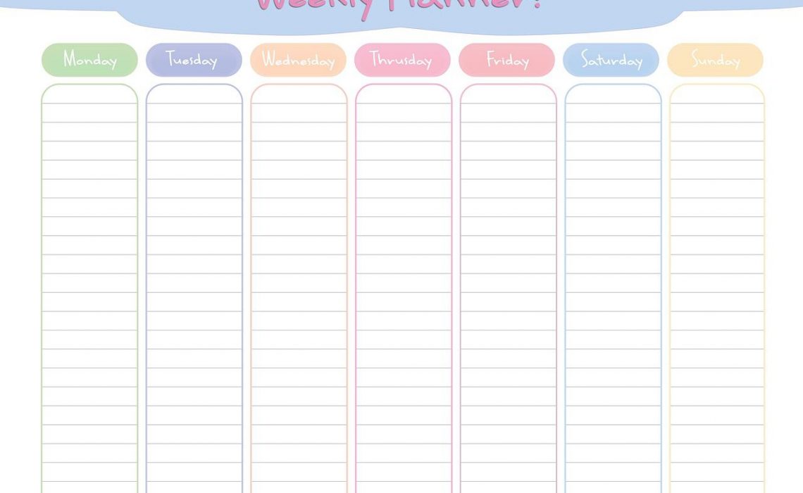 How A Weekly Planner Can Help You Stay Organized